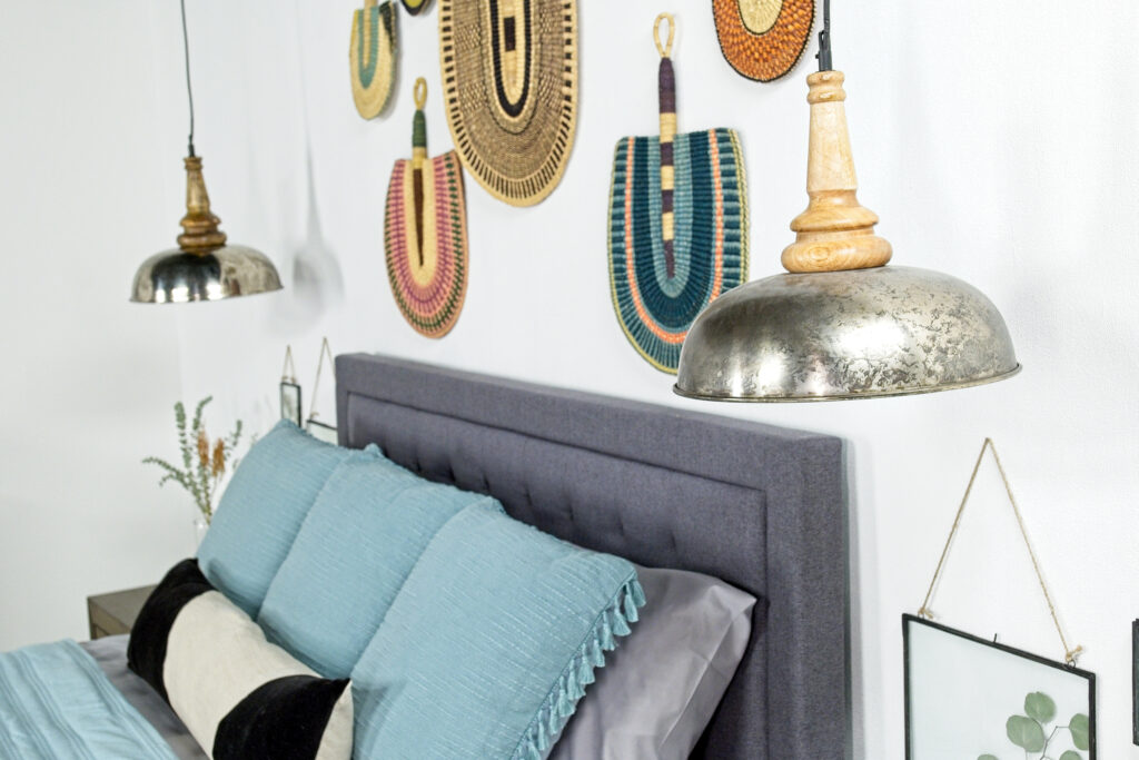 Bedroom soothing and boho chic styled by ASR + Mor Furniture