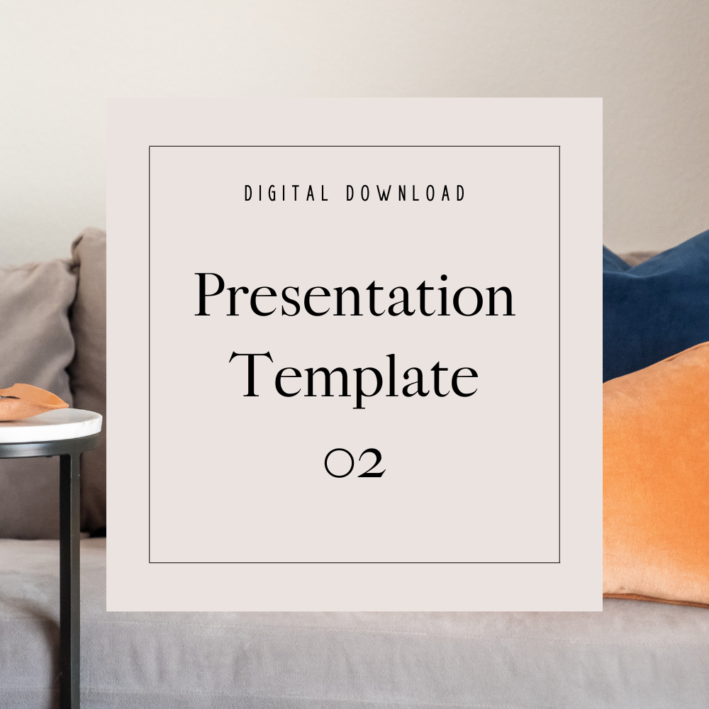 Presentation Template 02