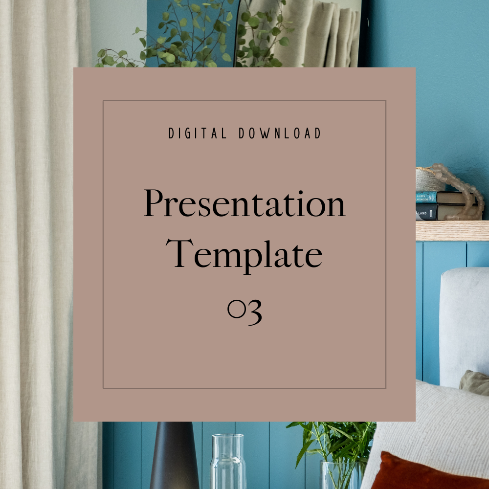 Presentation Template 03